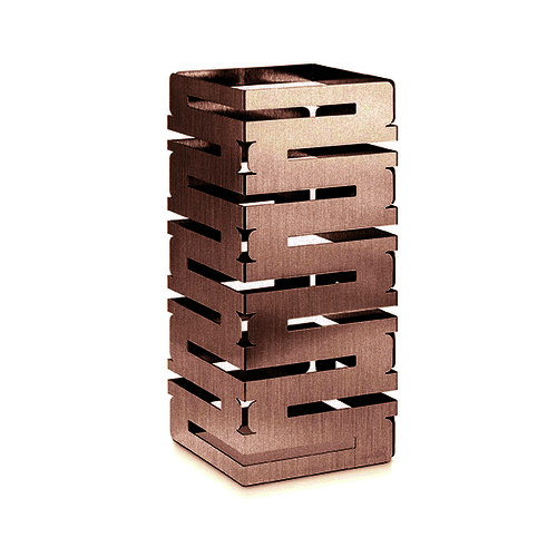 Rosseto SM302 8" W Bonze Stainless Steel Rectangular Skycap Multi-Lever Riser