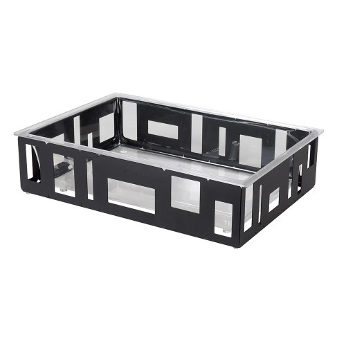 Rosseto SM114 Black Acrylic Square Extra Large Ice Tub