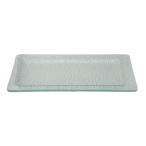 Rosseto GLS045W White Rectangular Foglia Platter