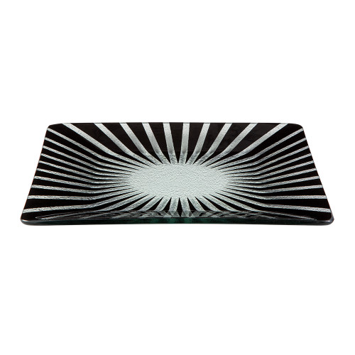 Rosseto GLS033B Black Square Stelo Platter