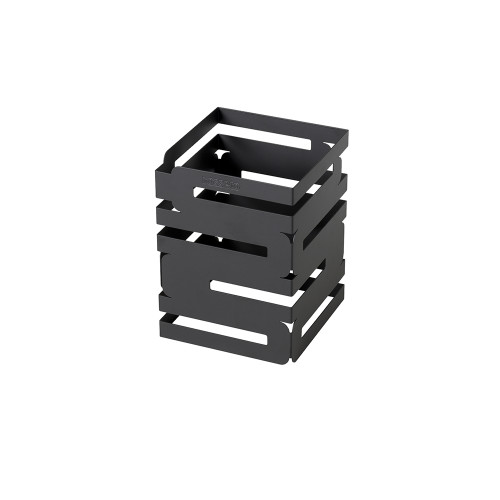 Rosseto D623RB 6" W Black Stainless Steel Square Multi-Level Skycap Riser