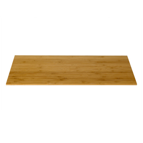 Rosseto BP100 33.5" x 14" Rectangular Bamboo Natural Finish Wide Display Surface