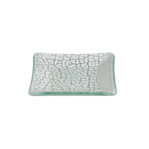 Rosseto GLS058W White Square Foglia Mini Plate