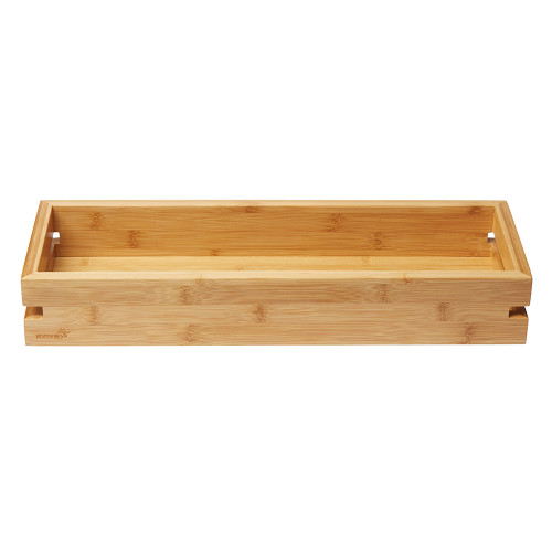 Rosseto BD133 Natural Finish Bamboo Medium Rectangular Natura Tray