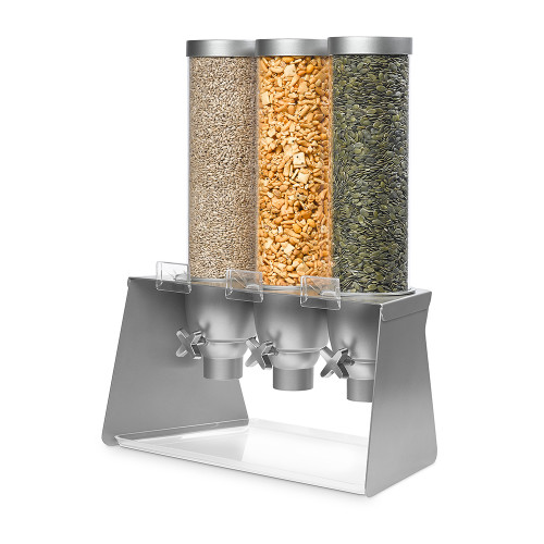 Rosseto EZ564 (3) 1.3 Gal. Tabletop EZ-SERV Dry Product Dispenser