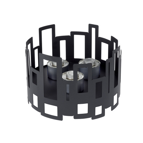 Rosseto SM111 Black Stainless Steel Round Warmer or Chafer Base