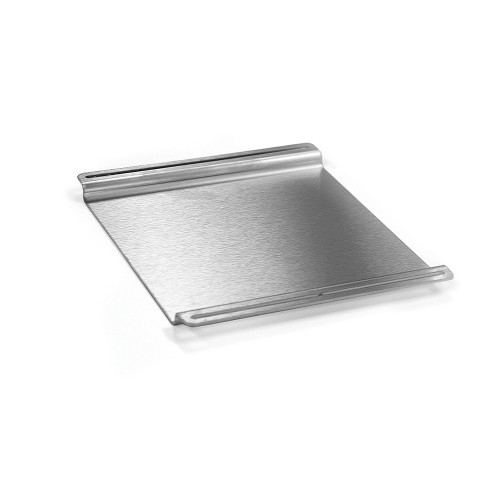 Rosseto SM142 6.75" W Silver Stainless Steel Square Skycap Riser Cap