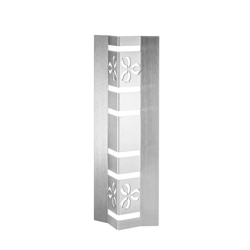 Rosseto SM295 Silver Stainless Steel Free Form with Protective Coating Iris Riser