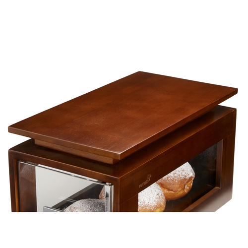 Rosseto BD150 14.8" x 8" x 1.4" Bamboo Natura Nite Bakery Block Cap