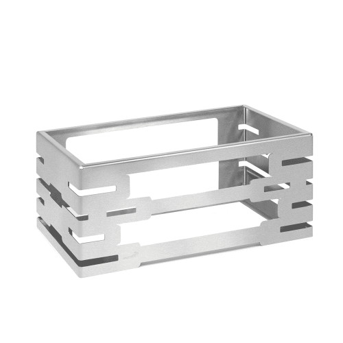 Rosseto SM343 21.6" W Silver Stainless Steel Rectangular Multi Chef Base