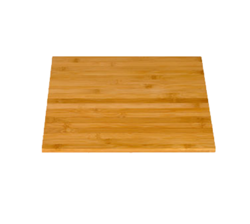 Rosseto BP300 14" x 14" Square Bamboo Natural Finish Display Surface