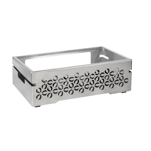 Rosseto SM259 Brushed Stainless Steel Iris Multi-Chef Chafing Base