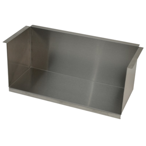 Advance Tabco TA-135 10" Deep Plate Shelf for Enclosed Base Tables without Doors Only