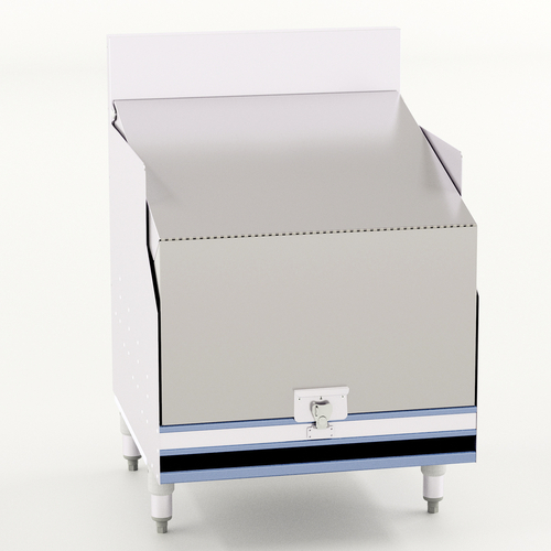 Advance Tabco PRLC-18 Stainless Steel Prestige Liquor Bottle Display Unit Cover fits PRLR-18