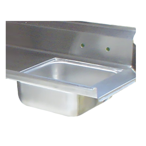 Advance Tabco DTA-99A 12" H x 16" W x 20" D Deep Welded Into Top Sink Bowl