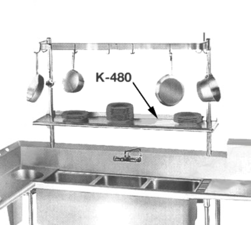 Advance Tabco K-480 Shelf