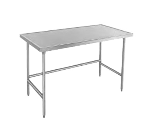 Advance Tabco TVLG-243 36" W x 24" D 304 Stainless Steel 14 Gauge Galvanized Base Work Table