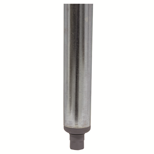 Advance Tabco K-497A Replacement Galvanized Leg with Plastic Bullet Foot