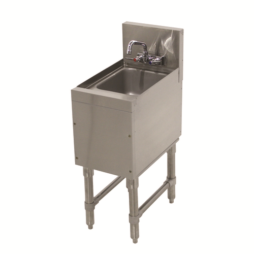 Advance Tabco PRHS-19-18 18" W x 20" D Stainless Steel 1 Bowl Prestige Hand Sink