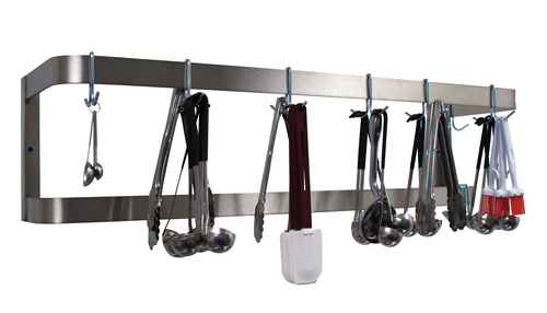 Advance Tabco SW-132 132" W Stainless Steel Double Hooks Pot Rack
