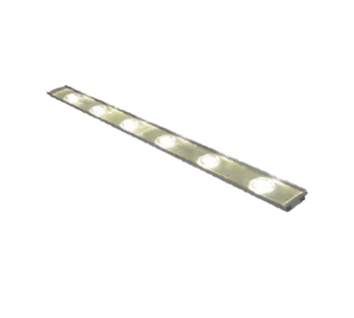 Advance Tabco LED-B-2 24" W Aluminum Finish 3500k Warm White Light LED Lighting