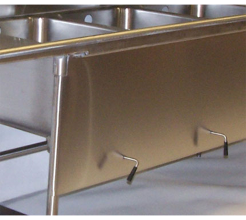 Advance Tabco TA-92A Apron With Lever Drain Support Holes