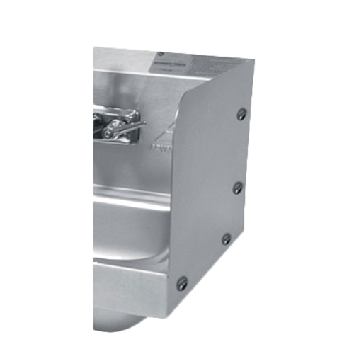 Advance Tabco 7-PS-27 7.75" H Bolted Side Splash for Hand Sinks