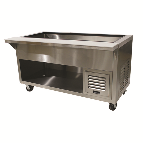 Advance Tabco HDRCP-5-BS 77.75" W Stainless Steel Stationary Refrigerated Cold Pan