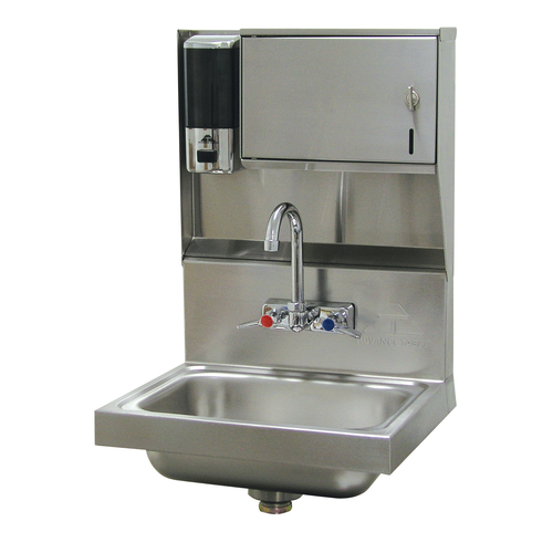 Advance Tabco 7-PS-79 17.25" W x 15.25" D Wall Mounted Hand Sink