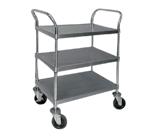 Advance Tabco UC-3-2433 37.75" W Stainless Steel 3 Shelves Open Utility Cart