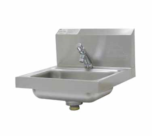 Advance Tabco 7-PS-72 17.25" W x 17.25" D Wall Mounted Hand Sink