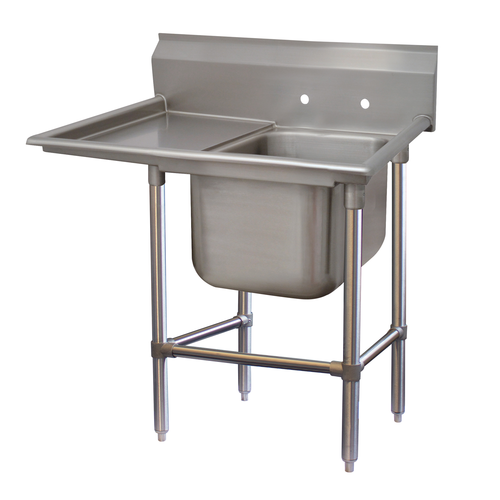 Advance Tabco 94-21-20-18L 44" W 14 Gauge Stainless Steel Regaline Sink