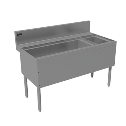 Advance Tabco PRC-24-48L 48" W x 25" D x 36" H Stainless Steel 11" Deep Prestige Ice Chest