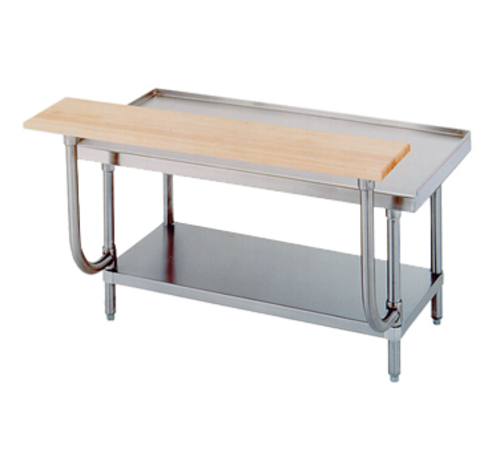 Advance Tabco TA-925 60" W x 10" D Wood Cutting Board