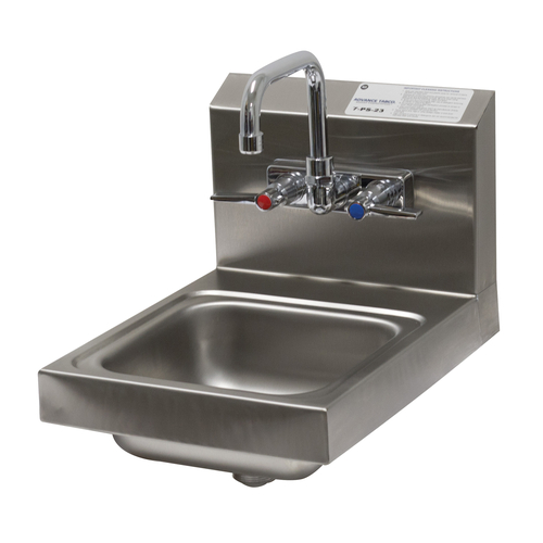 Advance Tabco 7-PS-23 12" W x 16" D Wall Mounted Hand Sink
