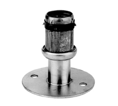 Advance Tabco TA-19 Stainless Steel Flanged Bullet Foot Insert