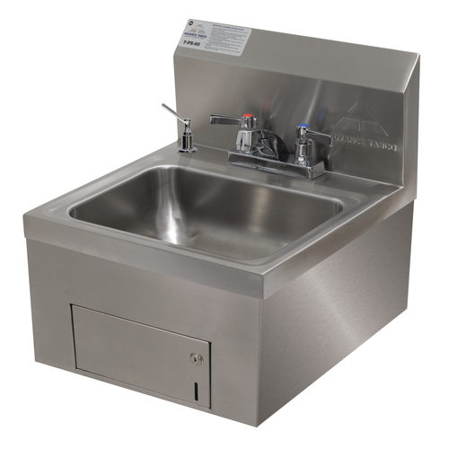 Advance Tabco 7-PS-65 17.25" W x 17.25" D Wall Mounted Hand Sink