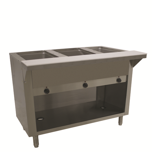 Advance Tabco HF-3E-240-BS 47.13" W Stainless Steel Electric Hot Food Table