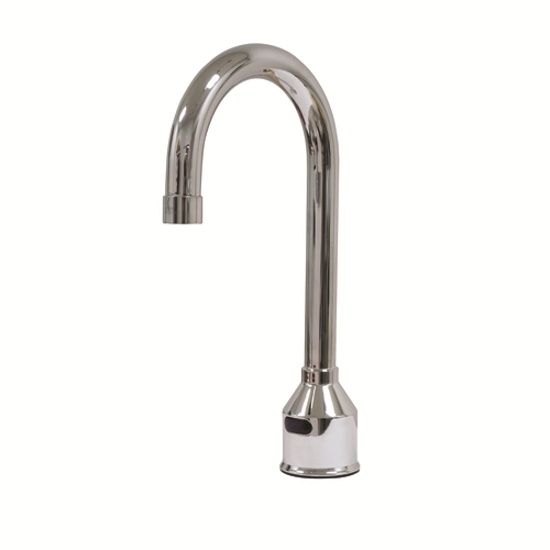 Advance Tabco K-180 Single Hole Deck Mounted Hands Free 3.5" Gooseneck Electronic Faucet