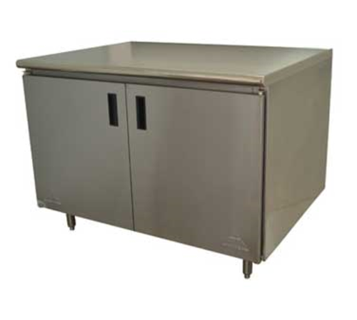 Advance Tabco HB-SS-305M 30" D x 60" W 14 Gauge 304 Stainless Steel Work Table