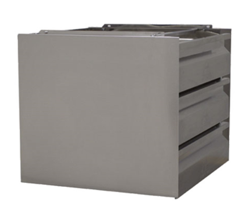 Advance Tabco TA-SHD-3 Side Closure Panel for a Triple Tier 20" x 20" SHD Drawers