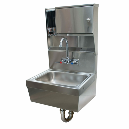 Advance Tabco 7-PS-85 17.25" W x 15.25" D Wall Mounted Hand Sink