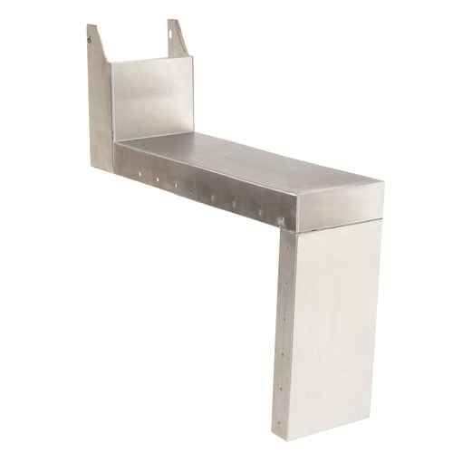 Advance Tabco PRA-24-TC 6" W x 24" D Stainless Steel Prestige Shelf
