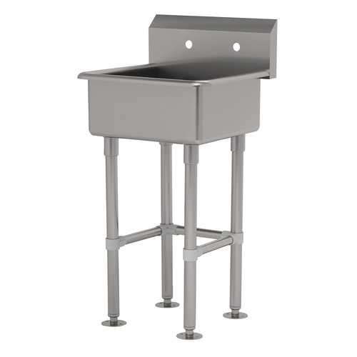 Advance Tabco FC-FM-2721 27" W x 21.5" D 16 Gauge Freestanding Service Sink