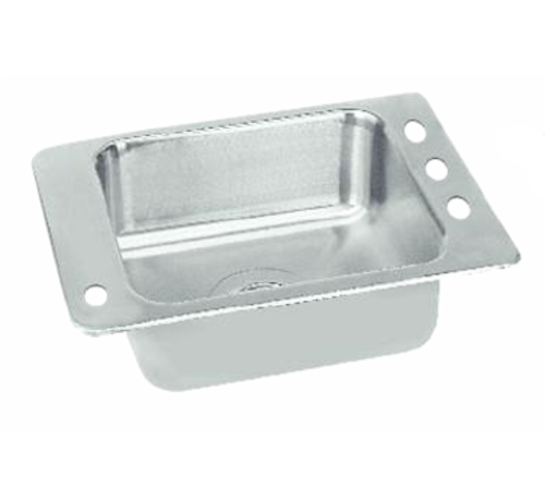 Advance Tabco SCH-1-3119L 27" W x 19" D x 8" H 18 Gauge 304 Stainless Steel 1-Compartment Smart Series Classroom Sink