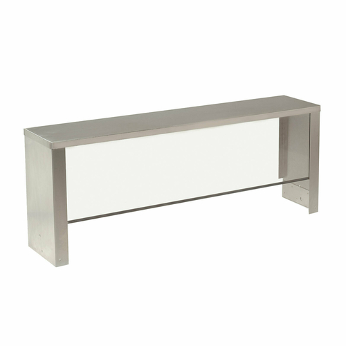 Advance Tabco TSS-6 96.13" W Stainless Steel Stationary Serving Shelf With Breath Guard