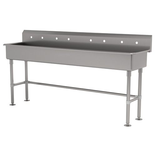 Advance Tabco FS-FM-80 80" W x 19.5" D x 42.5" H 14 Gauge Stainless Steel Multiwash Hand Sink