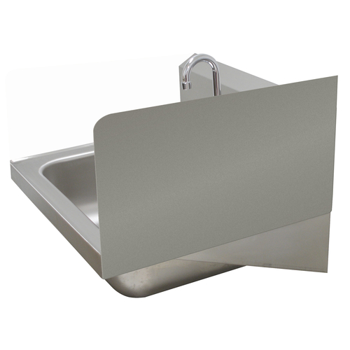 Advance Tabco 7-PS-11E 12" H Welded Side Splash for Hand Sinks