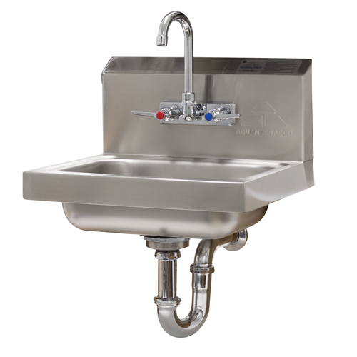 Advance Tabco 7-PS-54 17.25" W x 15.25" D Wall Mounted Hand Sink