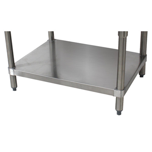 Advance Tabco SU-30-UG2 Galvanized Replacement Undershelf for 2 Well Hot Food
